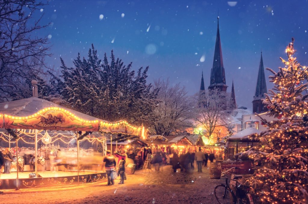 Wir sind auf dem Ebstorfer Weihnachtsmarkt