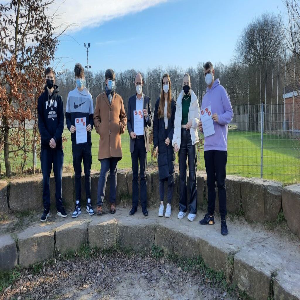 Oberschule Ebstorf beim Planspiel Börse hoch im Kurs